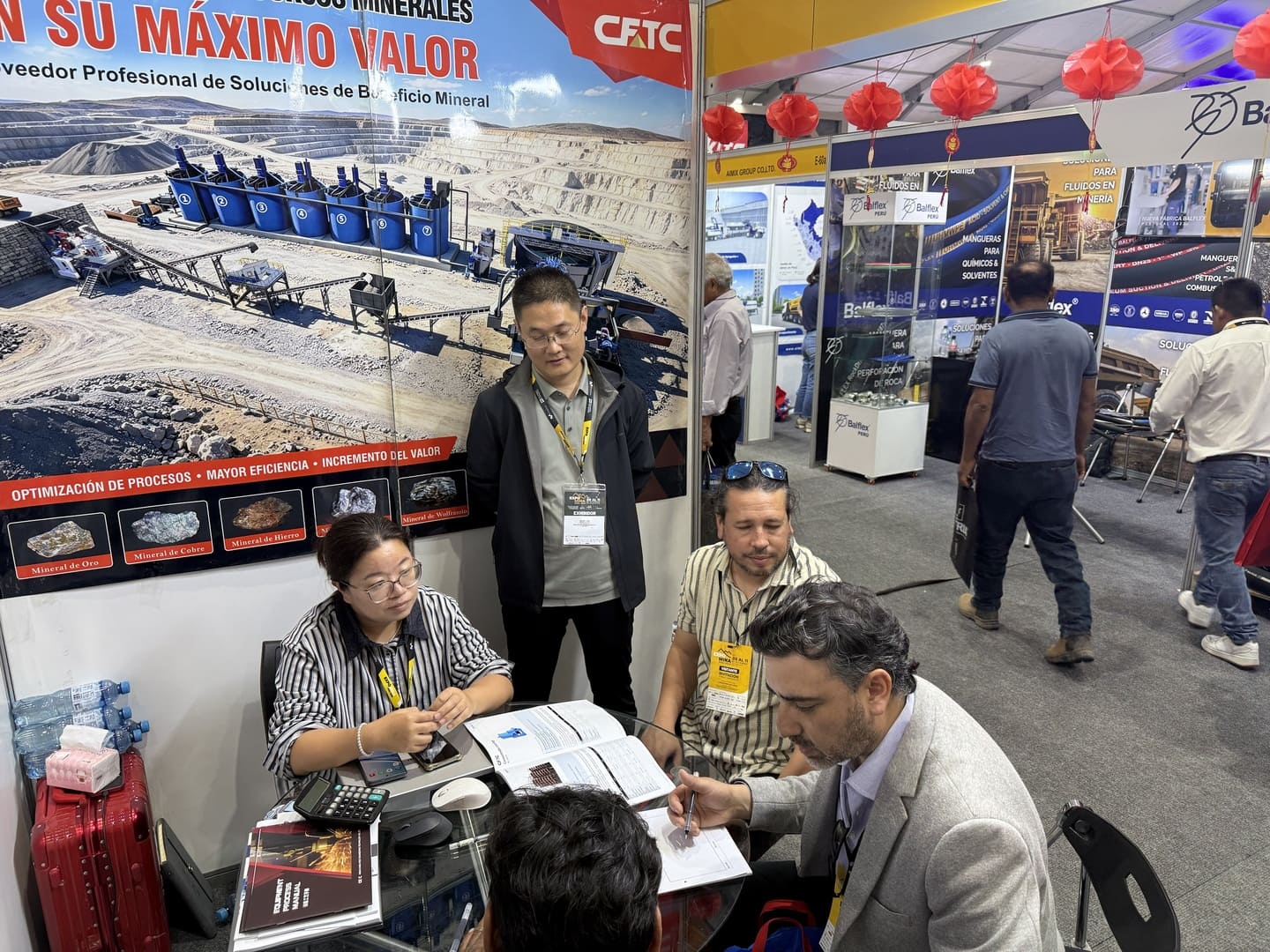 Pemandangan expo EXPOMINA 2026