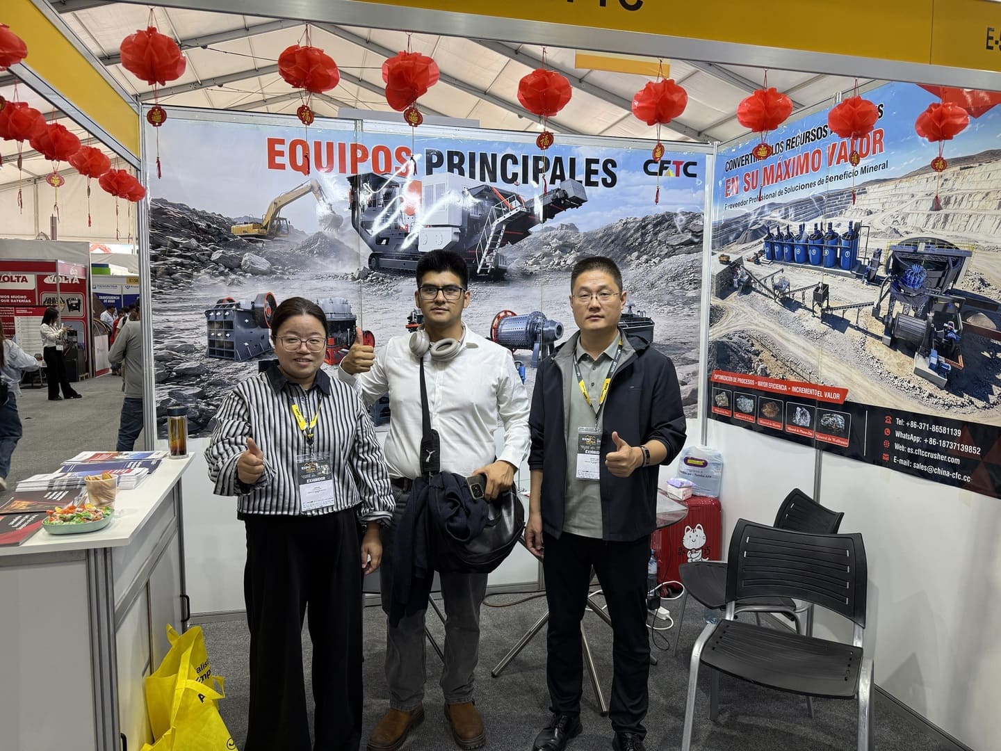 Show floor EXPOMINA 2026