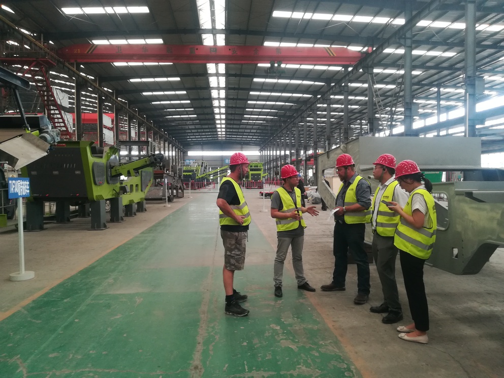 Fasilitas manufaktur skala besar CFTC dengan perakitan heavy equipment
