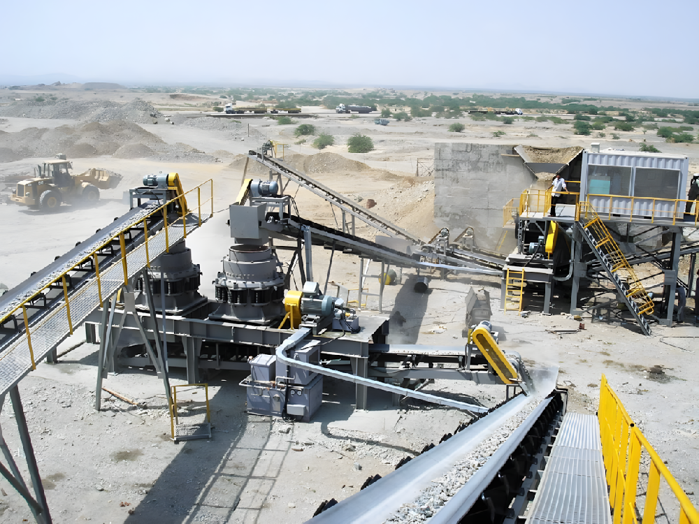 Proyek Crushing Plant Kuarsa 220TPH — Australia - Australia · Oceania Studi Kasus Pabrik Pemecah Batu