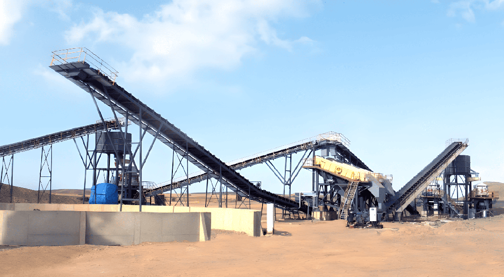 Proyek Pemecahan Bijih Besi 200 TPH di Kazakhstan - Kazakhstan · Central Asia Studi Kasus Pabrik Pemecah Batu