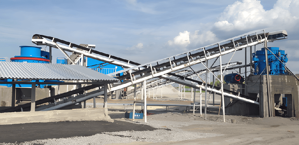 Proyek Lini Produksi Pemecahan & Pembuatan Pasir 300 TPH di Uzbekistan - Uzbekistan · Central Asia Studi Kasus Pabrik Pemecah Batu