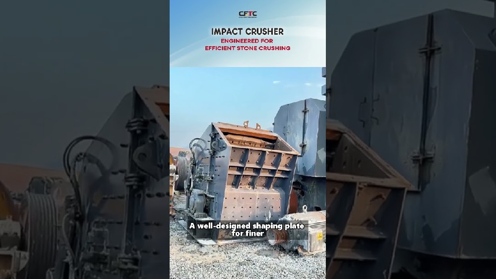 Mengapa motor impact crusher mengeluarkan asap? - Video Mesin Pemecah Batu | CFTC