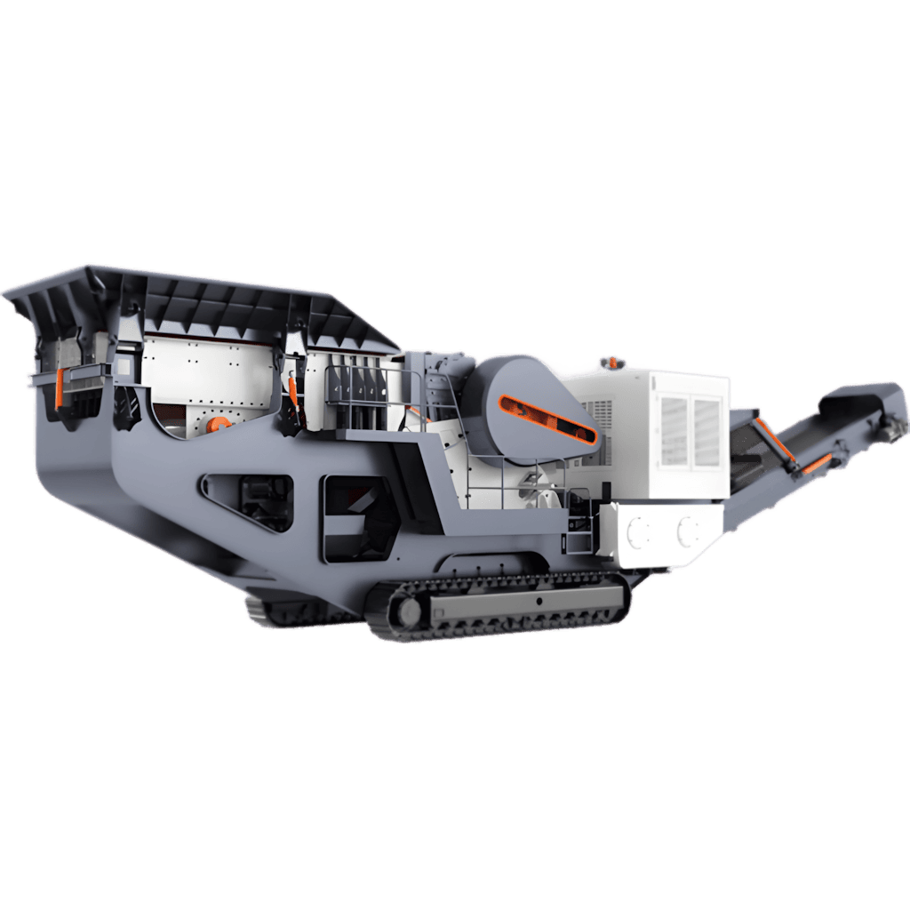 Track Mobile Jaw Crushing Plant