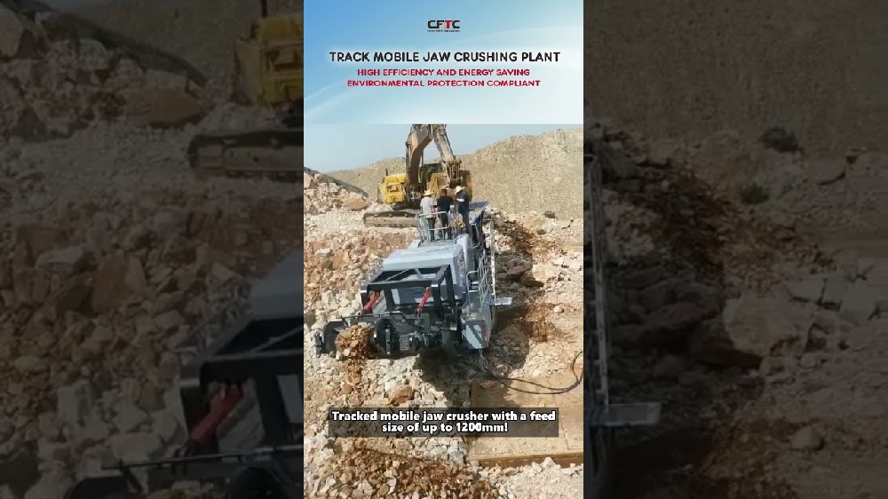 Jaw crusher mobile crawler. Crusher, sand maker, mesin pemecah batu, pemecah batuan - Video Mesin Pemecah Batu | CFTC