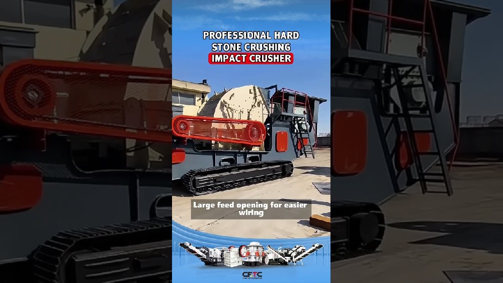 Demonstrasi proses produksi pabrik impact crusher, perakitan, penggilingan, dan pengujian! - Video Mesin Pemecah Batu | CFTC