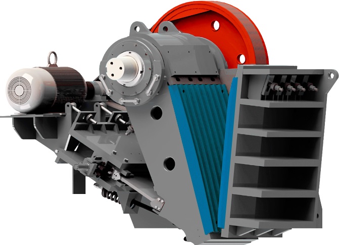 Struktur Internal jaw crusher Sandvik CJ412 | Mesin Pemecah Batu CFTC
