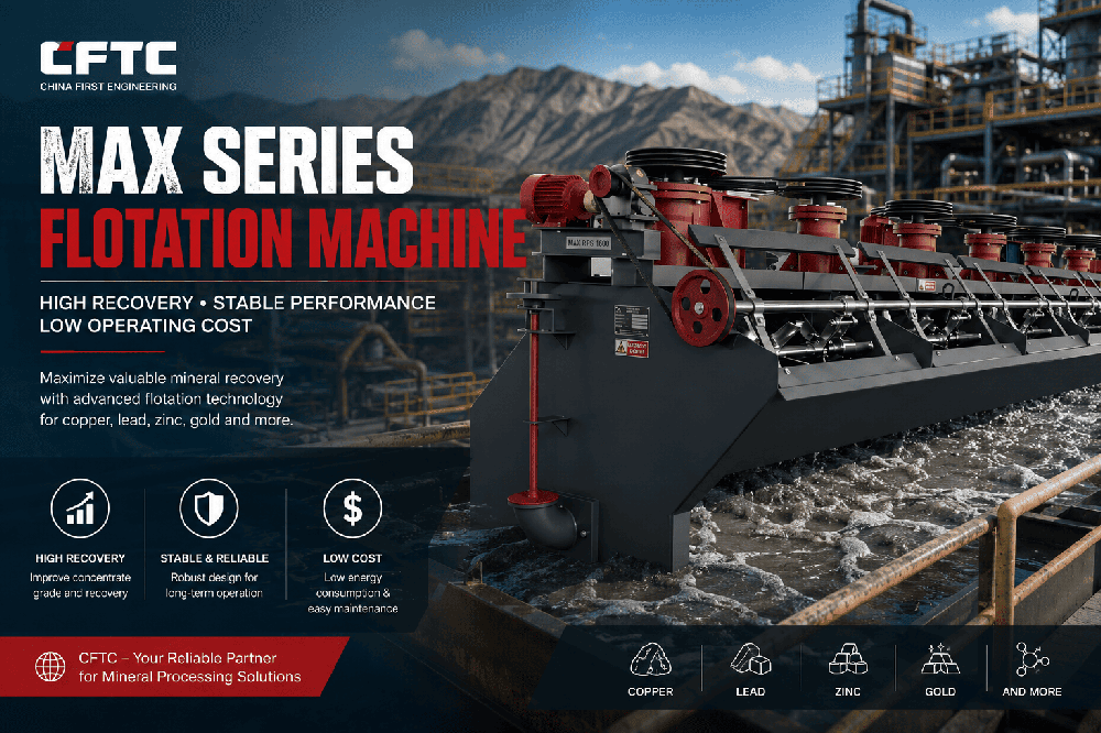 Flotation Plant untuk Benefisiasi Bijih Logam & Non-Logam - Solusi Pabrik Pemecah Batu